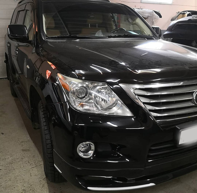 Lexus LX570 — чип тюнинг и отключение вторичного воздуха в г.Хабаровске