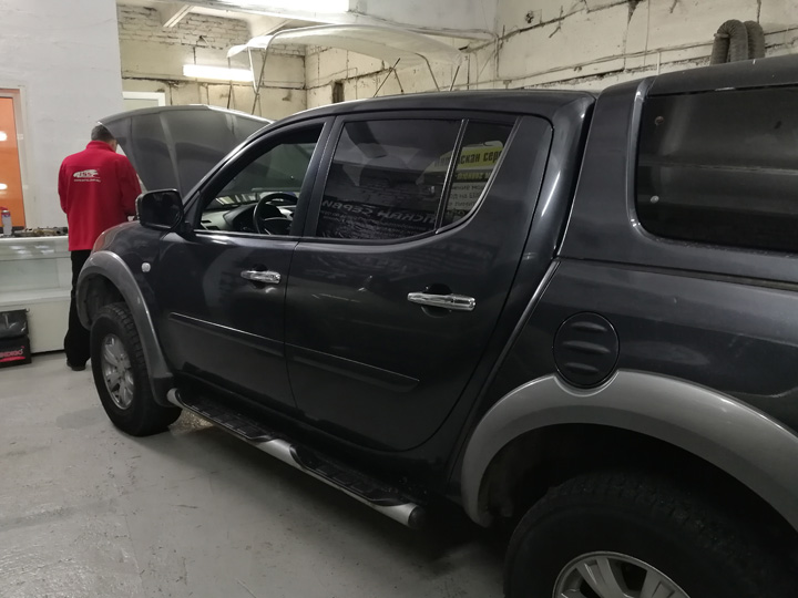 Mitsubishi L200 – программное отключение EGR + установка заглушек