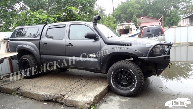 Toyota TACOMA + TRD supercharger — настроили на диностенде