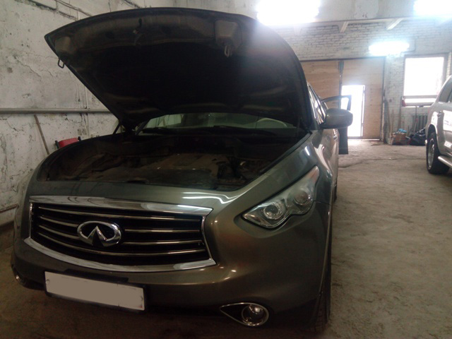 INFINITI FX35 — Чип-тюнинг и отключение катализатора
