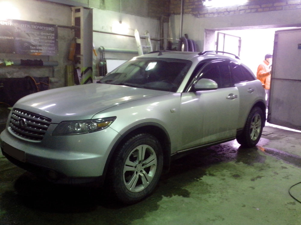 Infiniti FX35 — отключение кислородных датчиков