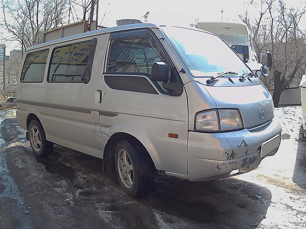 Mazda Bongo — Удаление DPF сажевого фильтра