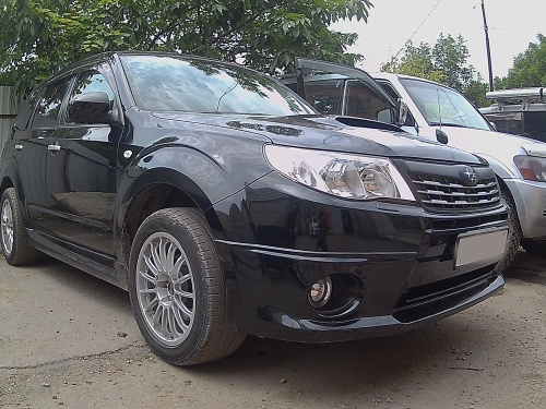 Subaru Forester SH5 turbo — чип-тюнинг