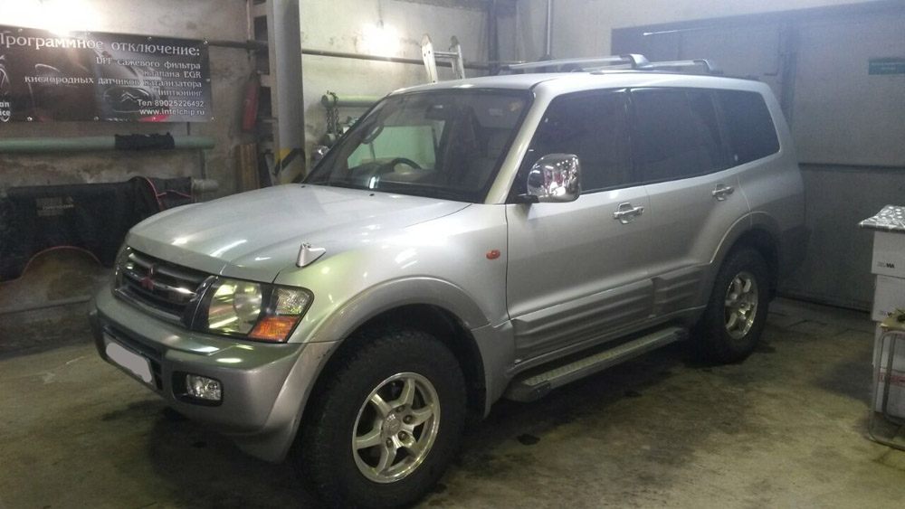 Pajero 3 3500 GDI — чип тюнинг